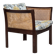 1970s, Danish design by Illum Wikkelsø, armchair model "Plexus", teak wood,