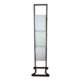 Vintage Arlus totem floor lamp from the 50s, steel and plexiglass