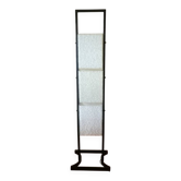 Lampadaire totem vintage arlus des années 50 acier et plexiglas