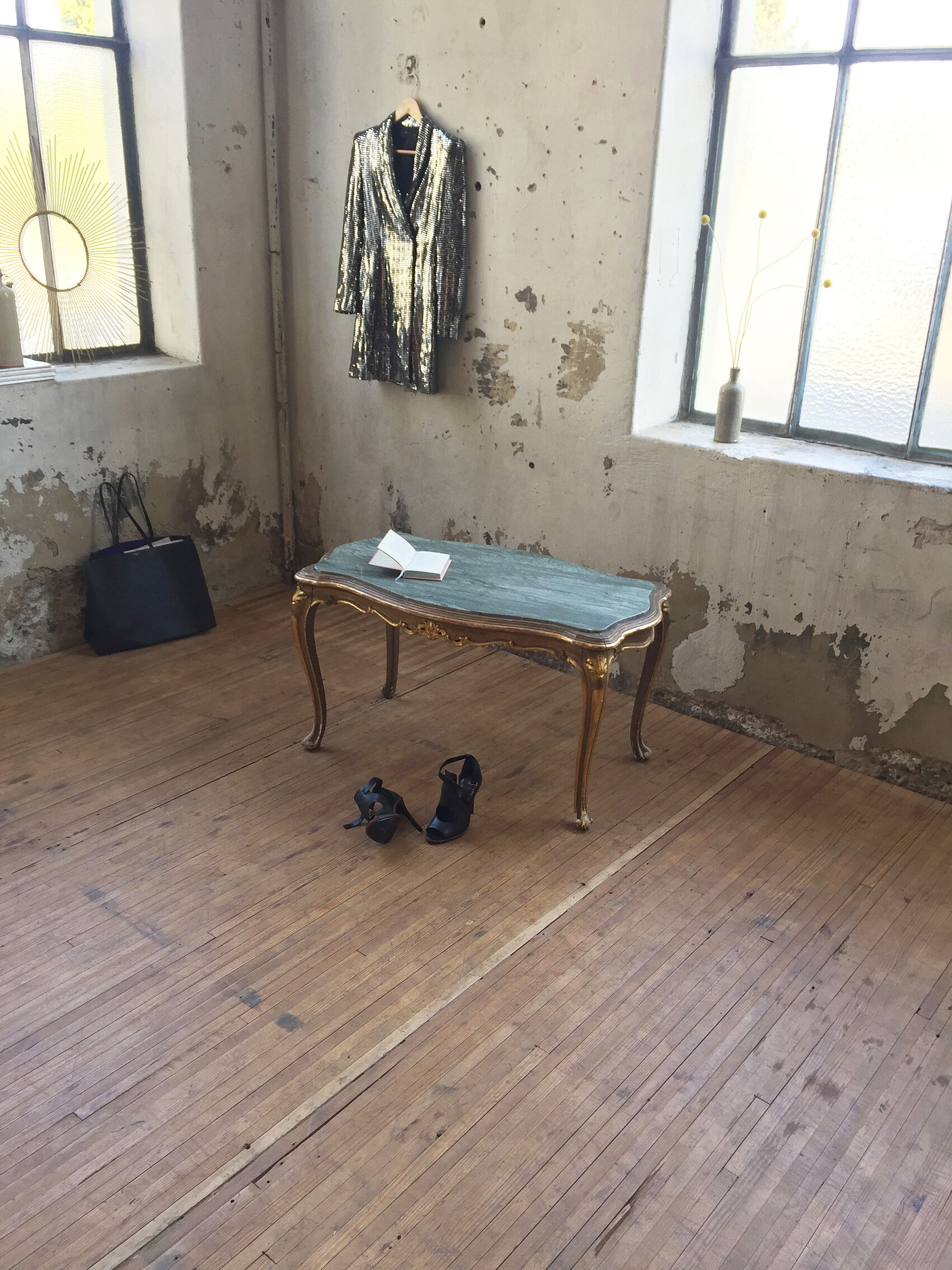 Louis XV marble coffee table