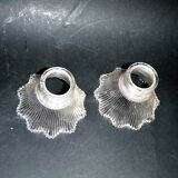 Set of 2 glasses of lamps