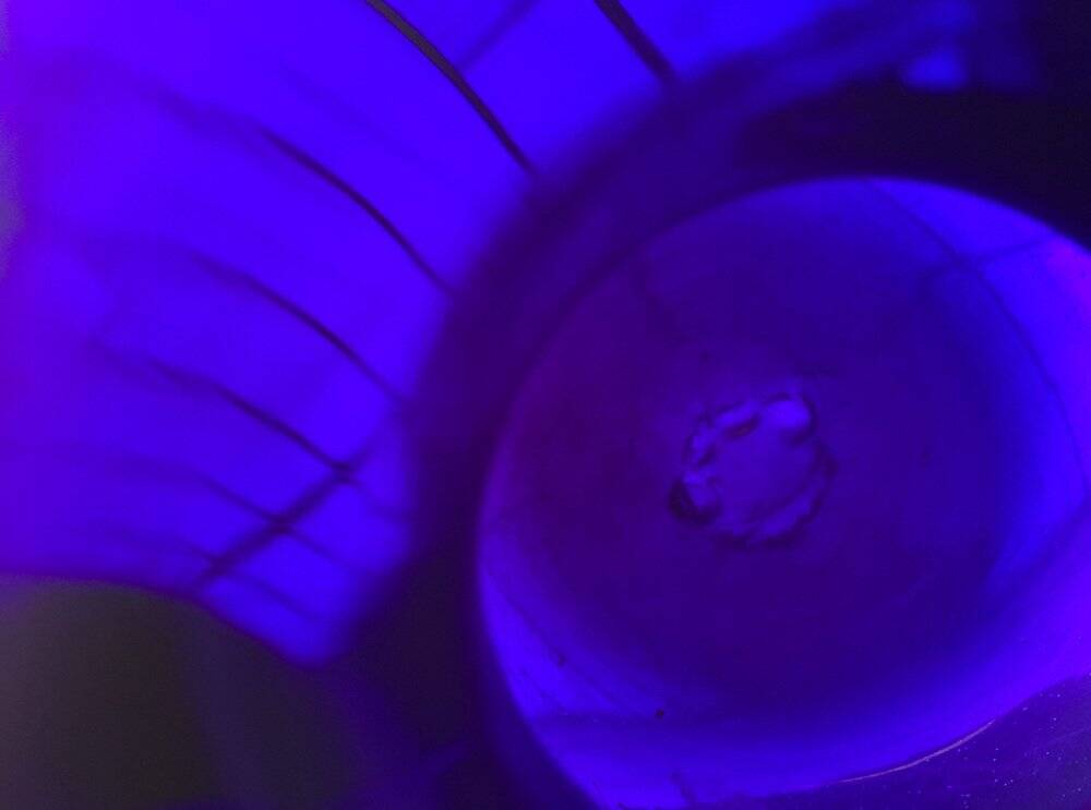 French Vintage Glass Carafe by Jean-Pierre Umbdenstock