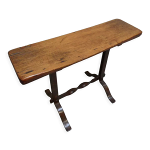 Petit banc en chêne antique