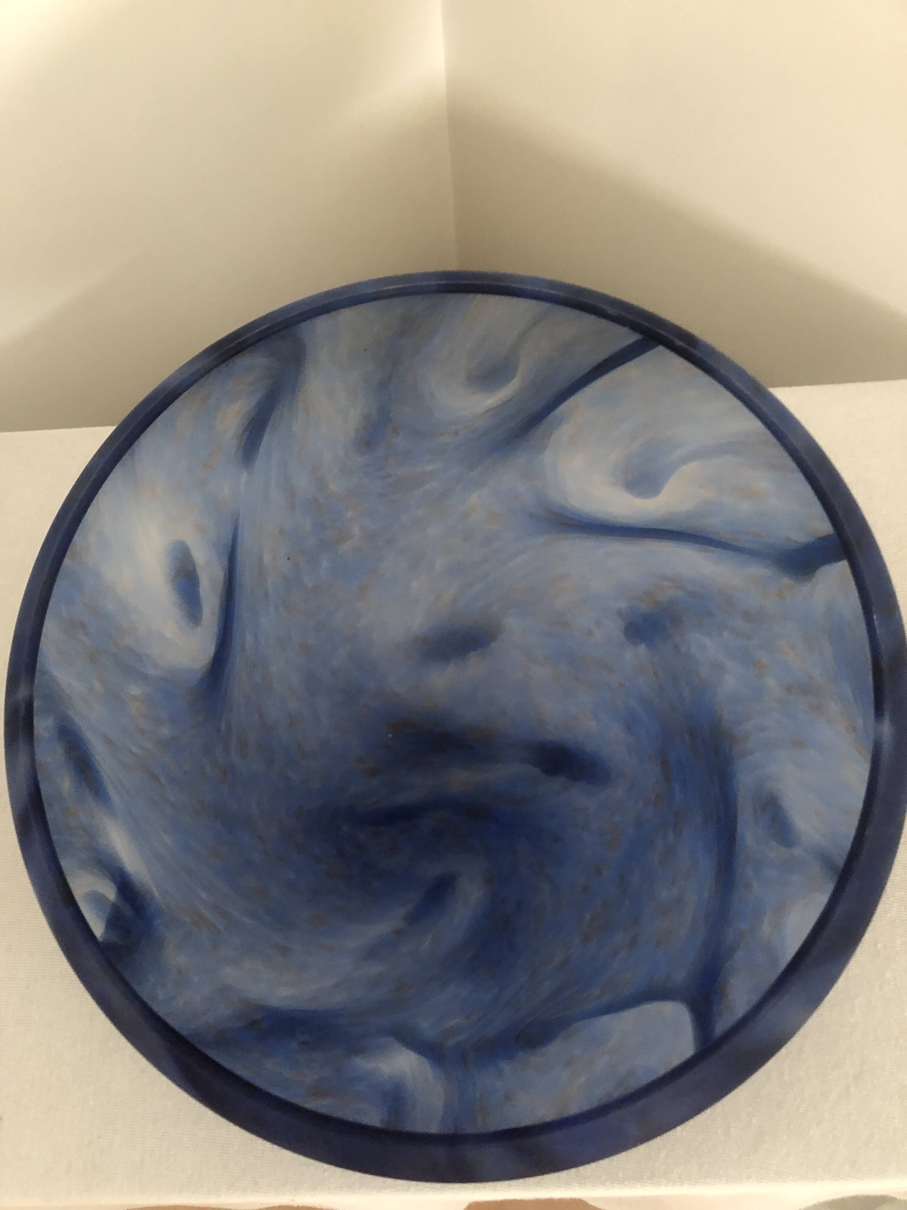Lampe champignon Verrerie de Vianne