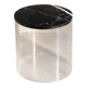 Table d’appoint vintage en plexiglas et marbre noir
