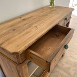 Open wooden buffet