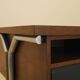 Bureau en noyer, Italie années 1970
