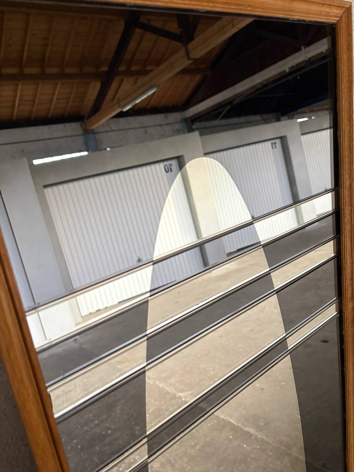 Graphic mirror, Jacques Hitier for Marly brothers. 1960