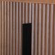 Handcrafted italian brutalist sideboard