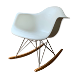 Rocking-chair Charles and Ray Eames white hull