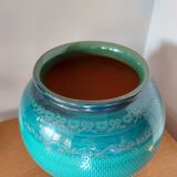 Vase Aldo Londi Bitossi , green color