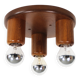 Vintage 1970's old stock 'Japandi' style ceiling or wall light