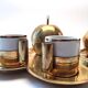 Elegant Vintage Coffee Set – Italian Art Deco, 1960s