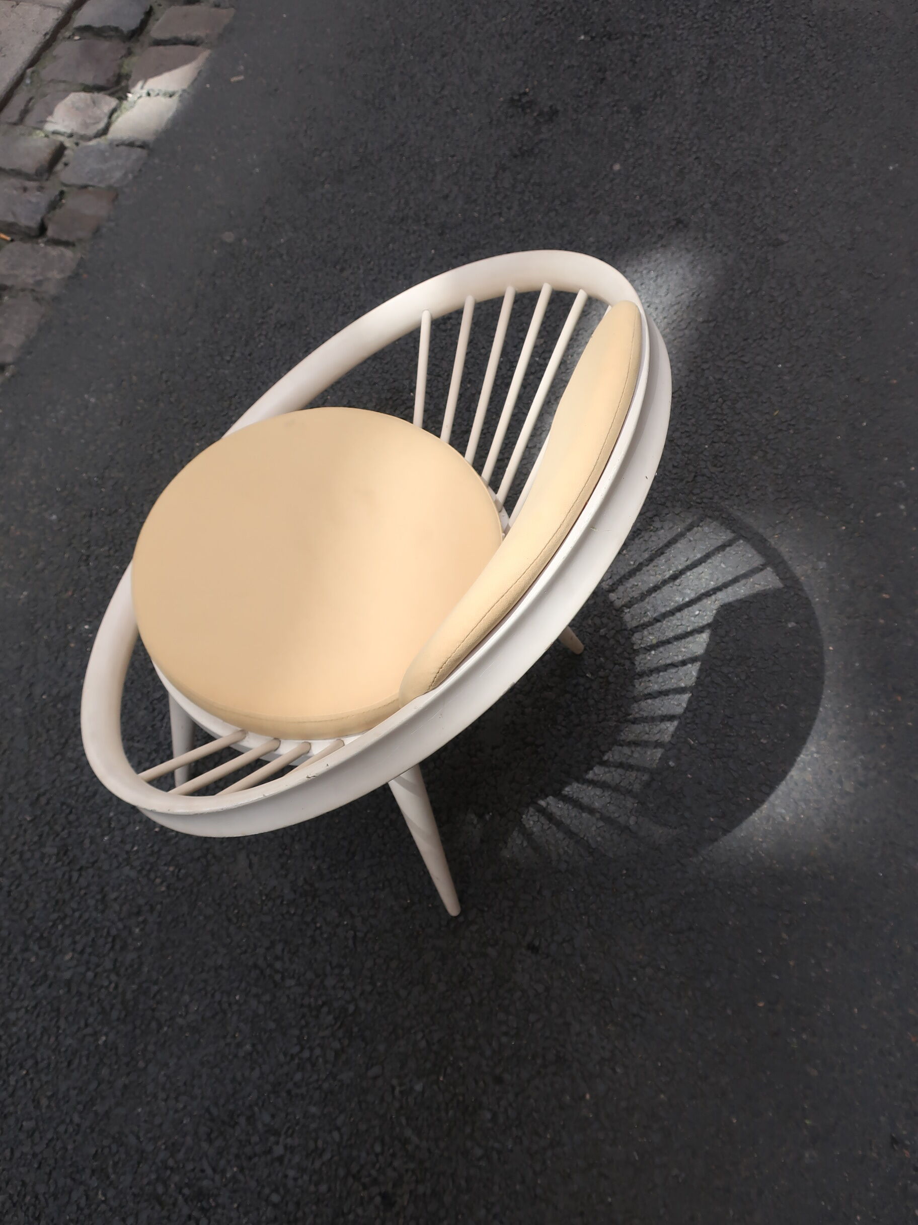 Chair Circle Scandinavian Yngve Ekstrom 60s