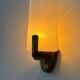 Applique vintage laiton et Perspex, Italie 1960