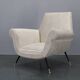 Fauteuil italien restauré des années 1950