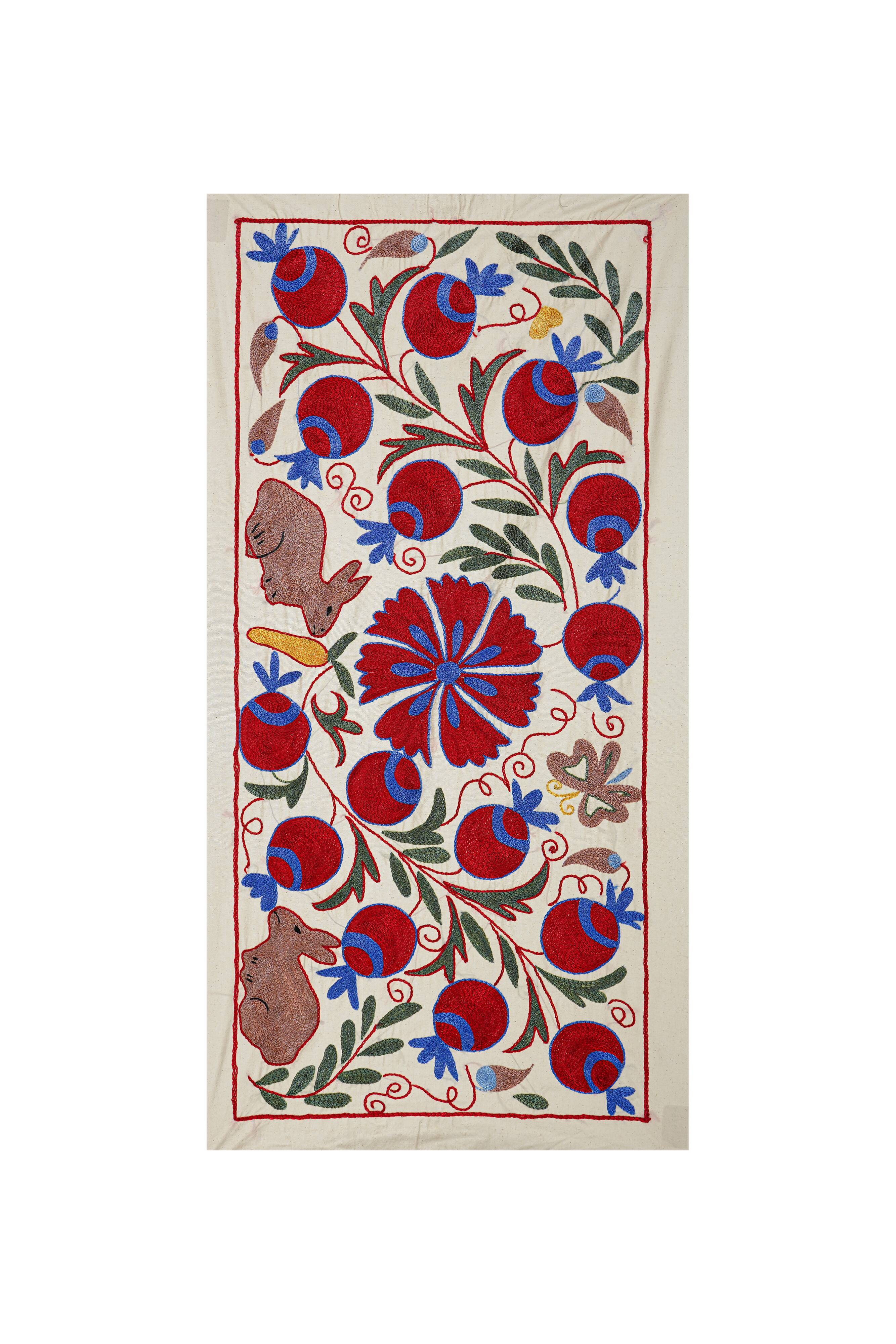 Vintage Turkish hand-knotted rug 49x92cm