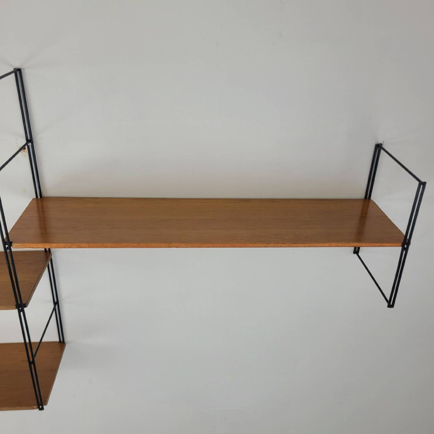 Vintage wall shelves 1960s modernist Scandinavian design