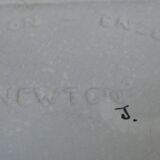 Empty cup ceramic pocket honiton england newton