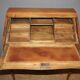 Louis XV donkey back desk in 18th century walnut
