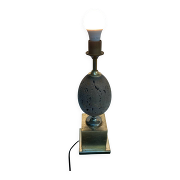Philippe barbier lamp base, groeland model, 80’s