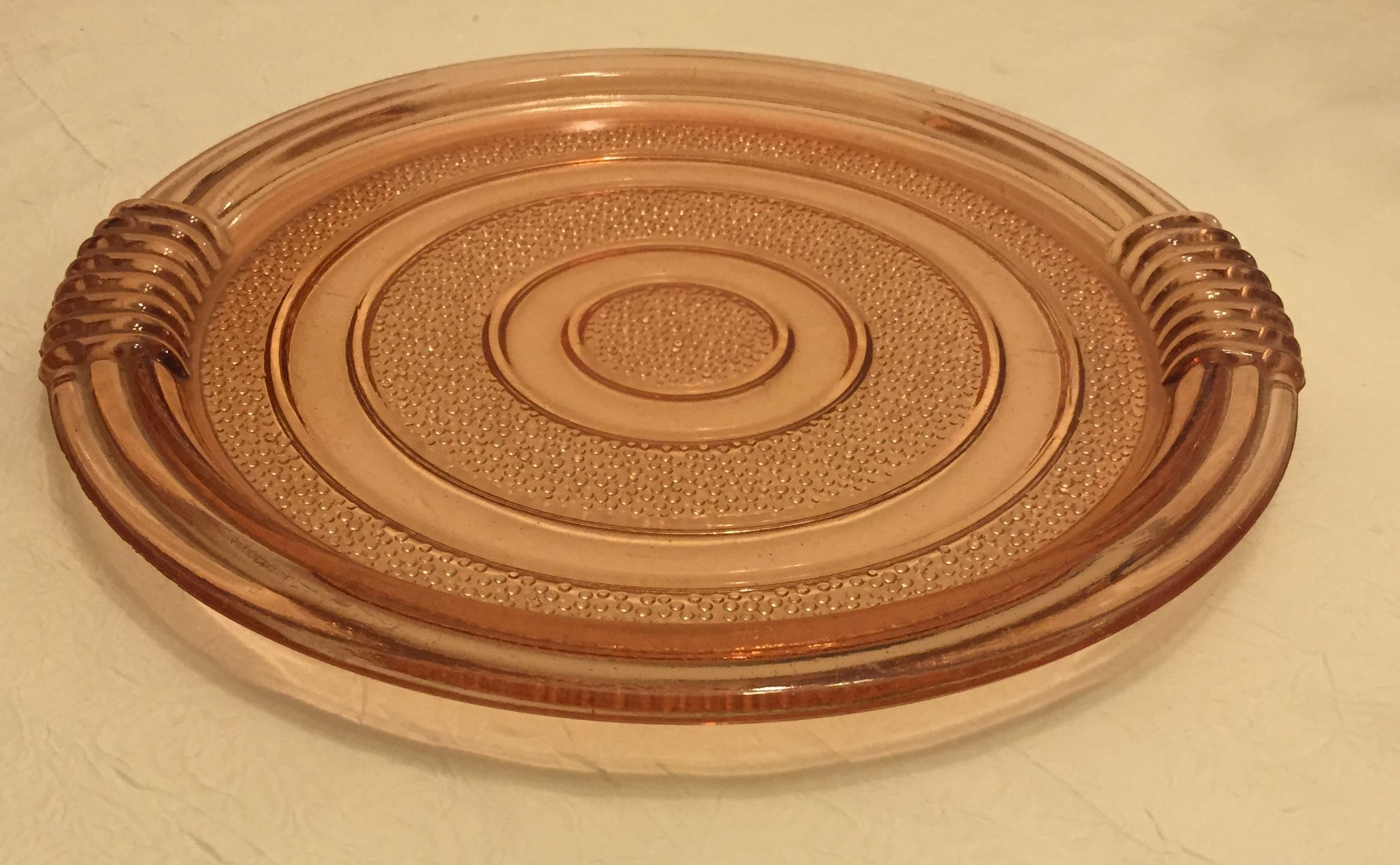 Plateau en verre