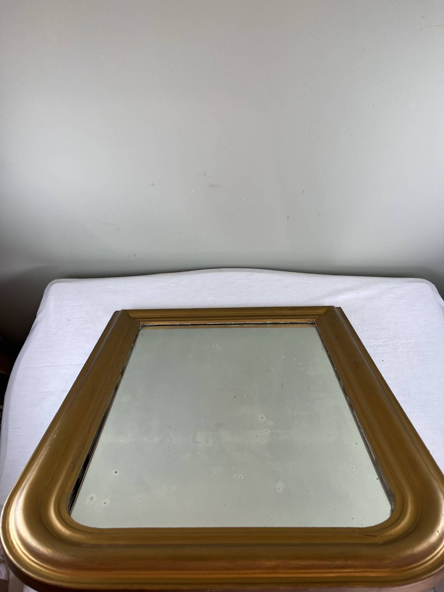 Miroir doré ancien fin XIX ème