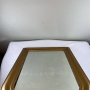 Miroir doré ancien fin XIX ème