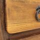 Commode brutaliste en orme Aranjou - Année 60