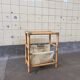 Porte-revues en bambou vintage