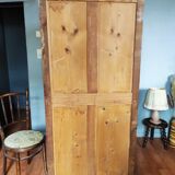 Parisian art deco oak wardrobe