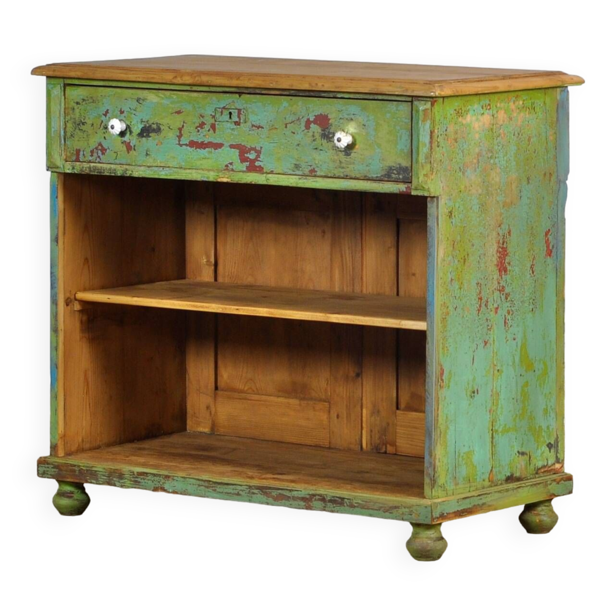 Solid pine sideboard, 1910