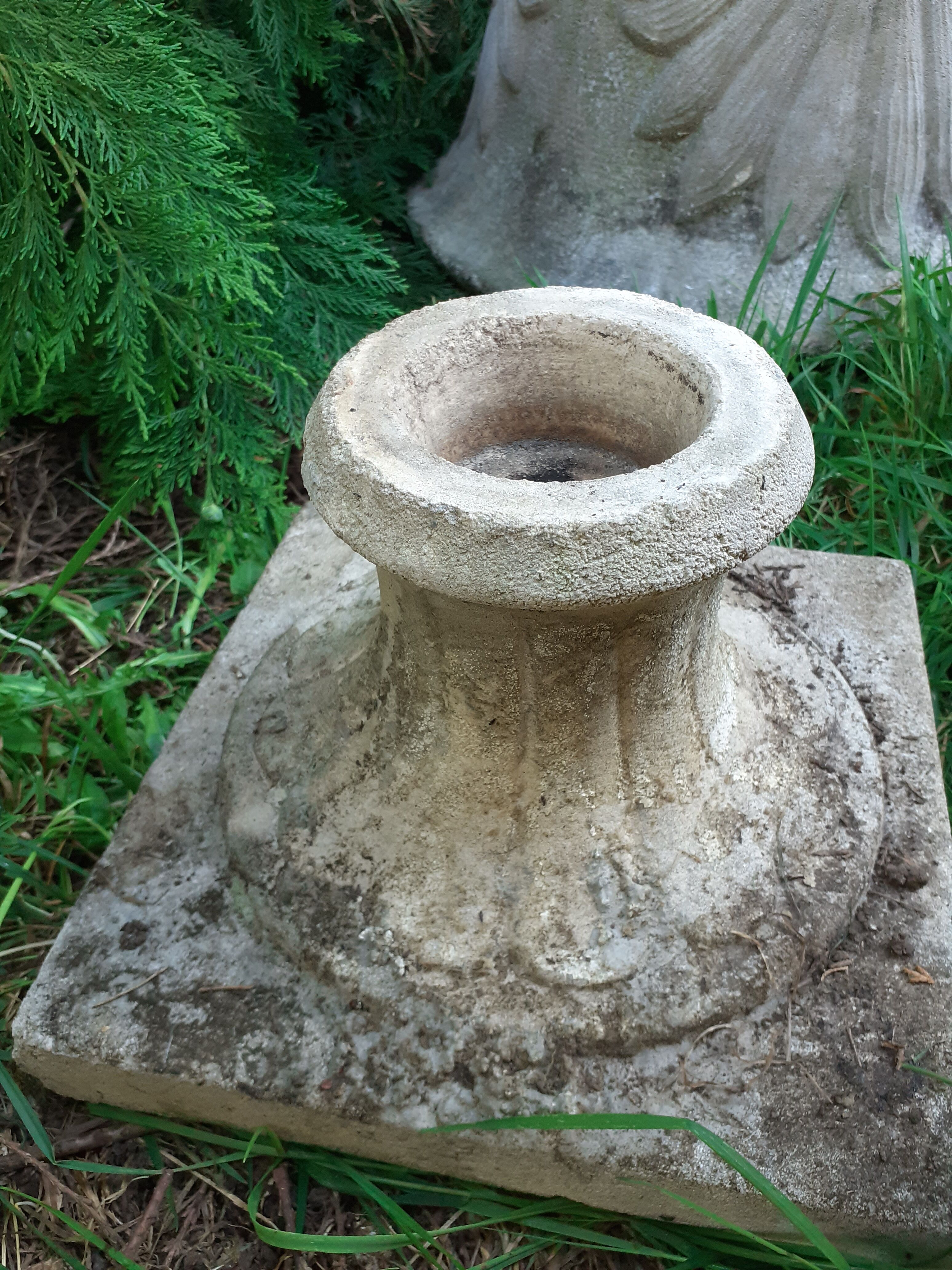 Pair of stone planter medicis