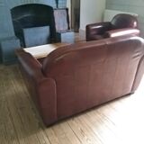 Leather sofa
