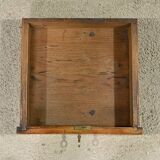 Small solid walnut shelf unit – 1900