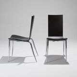 Set of 4 olly tango chairs, philippe starck, 1980s