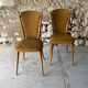 Pair of chairs 40s foot compass