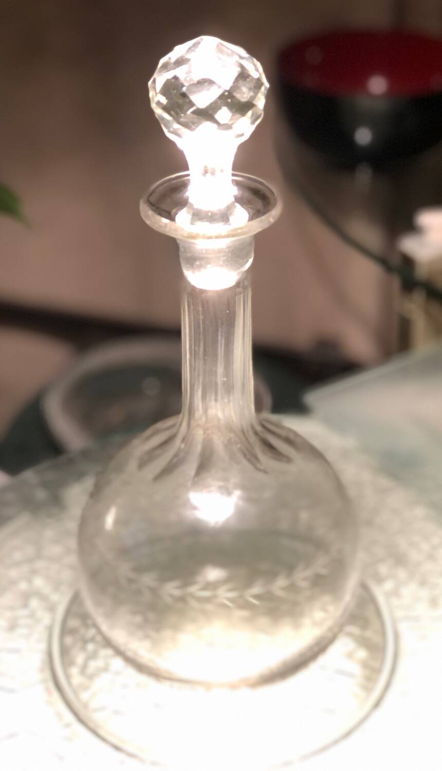 Napoleon III wine carafe