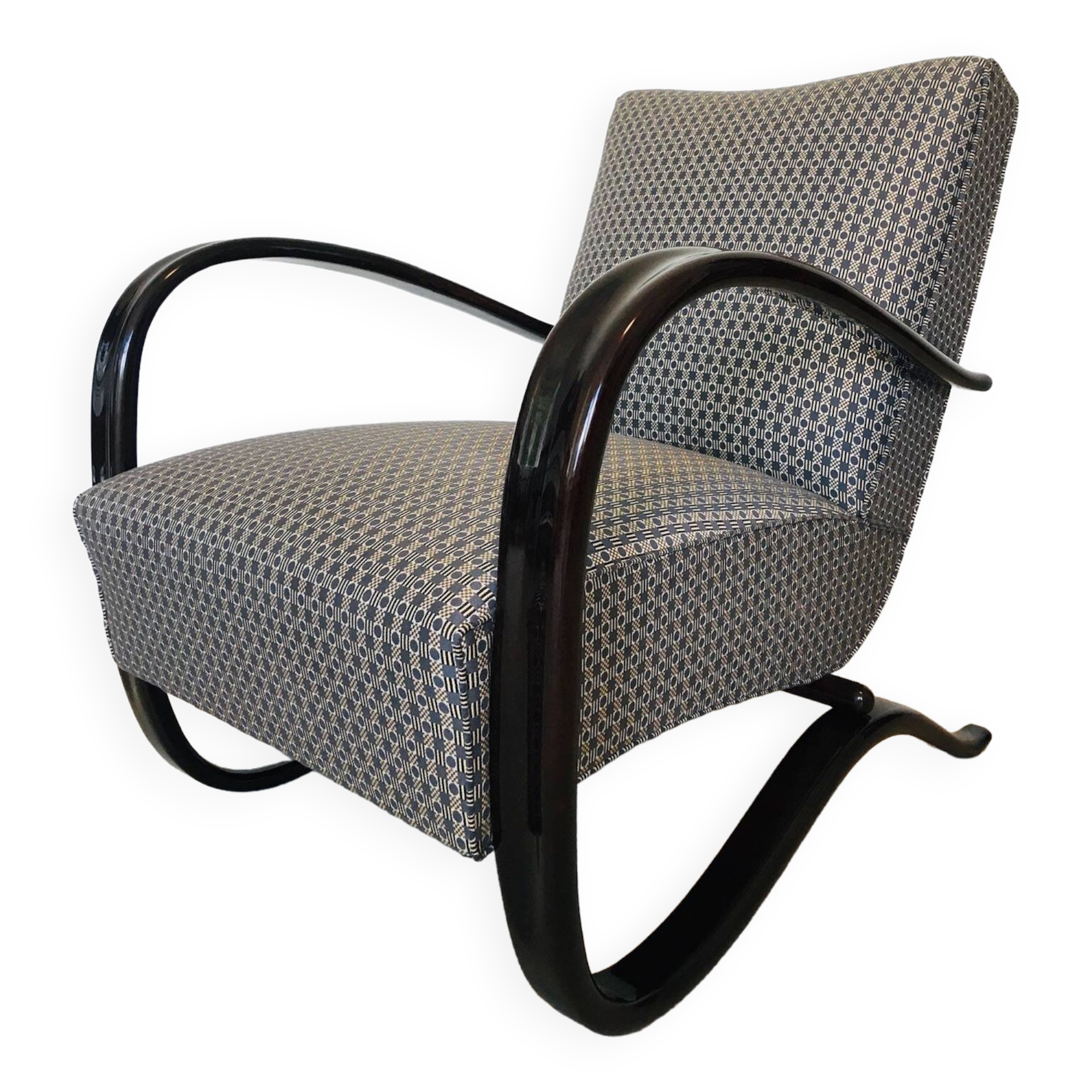 Fauteuil H269 par Jindřich Halabala pour UP Závody, 1930s