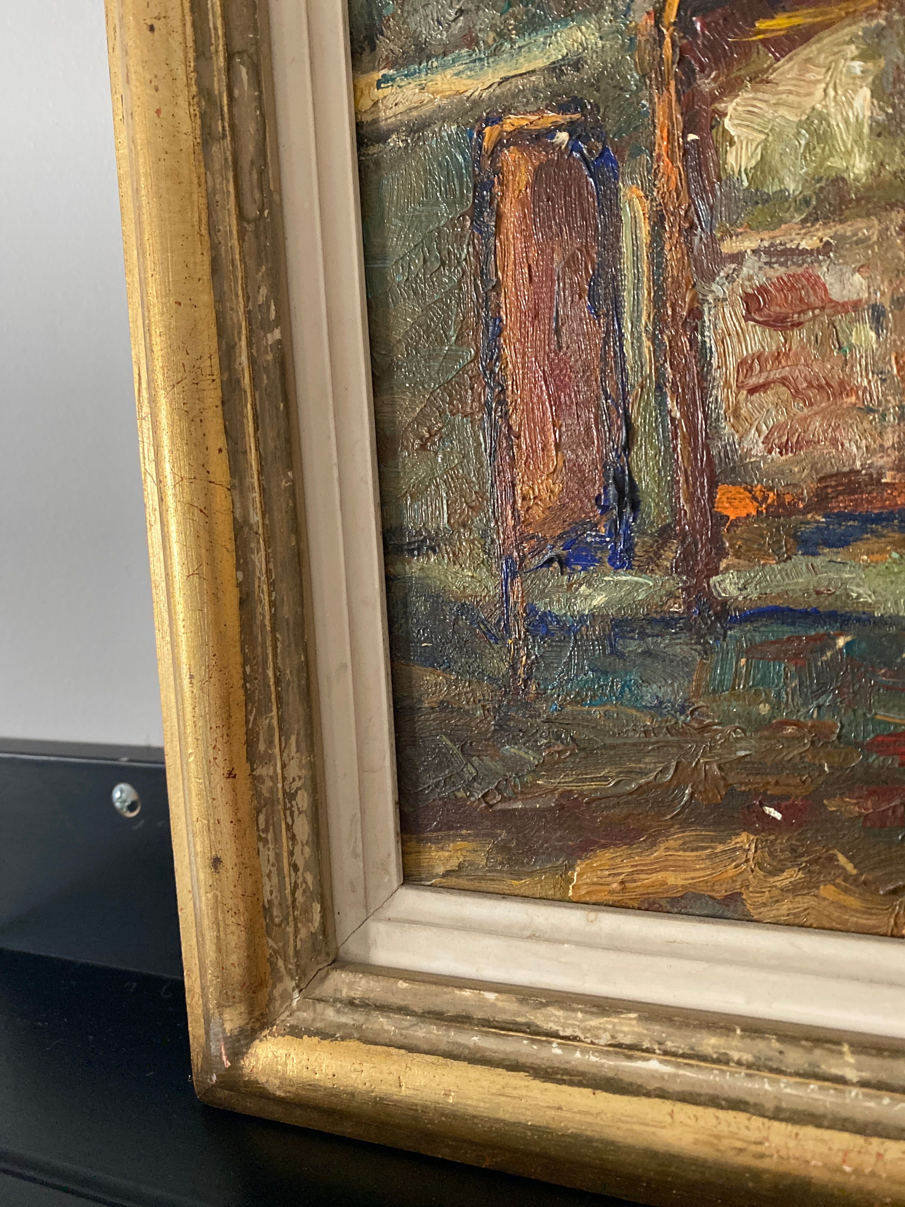 Tableau Victor Ferreri peintre impressionniste