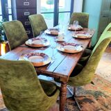 Farmhouse table dating from the end of the 19th century