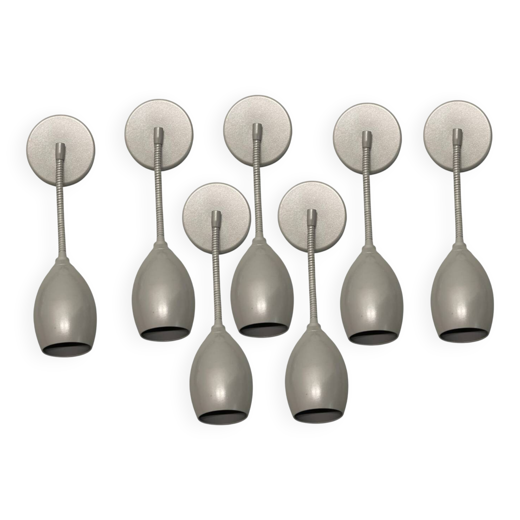 Set of 7 Zonca Adjustable Metal Wall lights