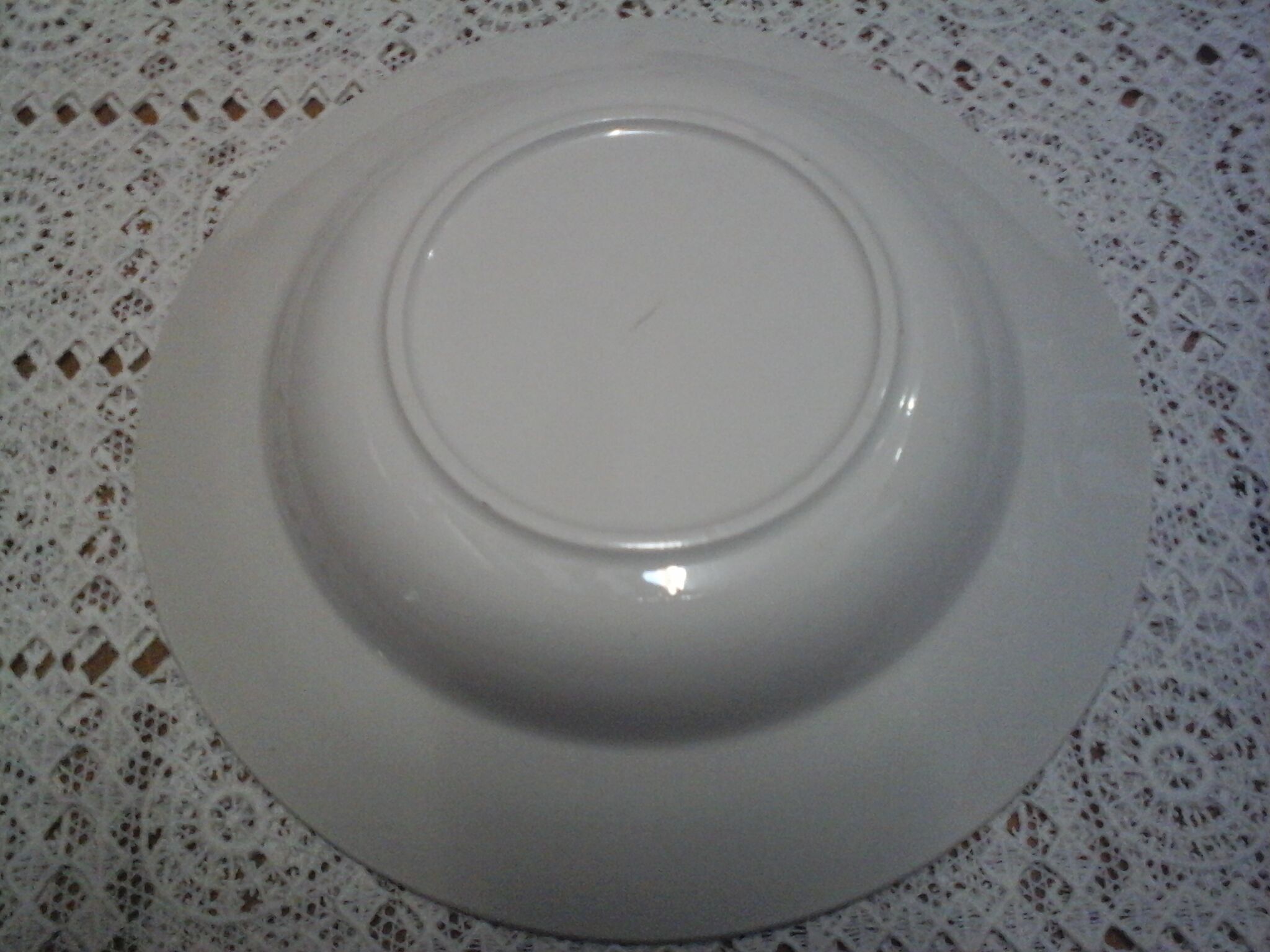 Old hollow dish