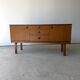 Teak sideboard with Scandinavian design by Schreiber from the 1970s.