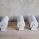 Set of 4 swivel roller wall lights Ikea