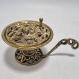 Lion head incense burner