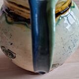 Pitcher glazed earth jug