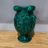 Vase hippocampe art déco
