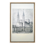 Printed in 1906, Jumièges Abbey.