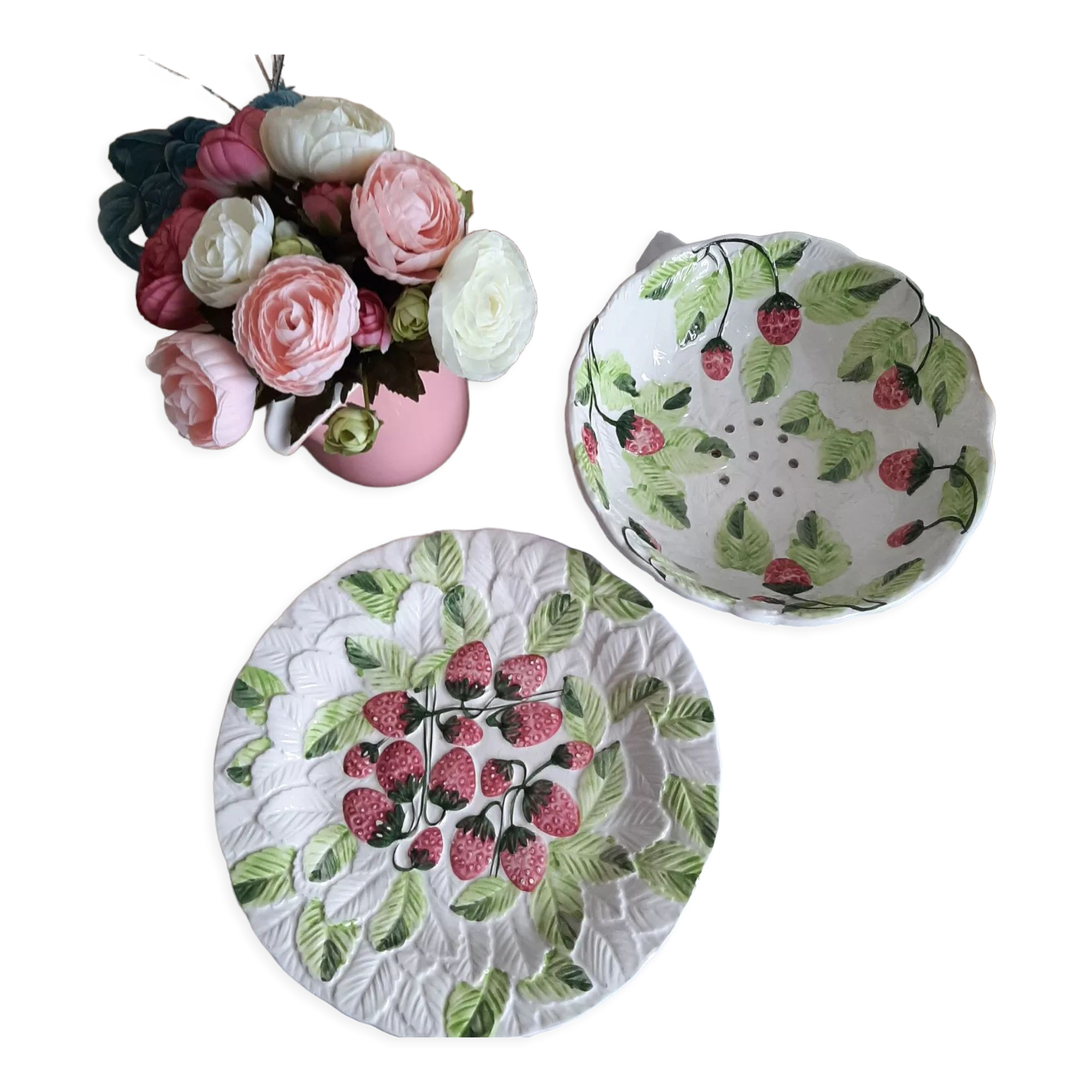 Slurry fruit plate and drainer